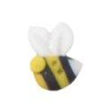 SB143XSL Button (ґудзик) - Left-Facing Flying Bee, Extra Small Stoney Creek