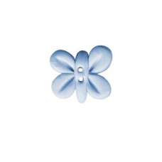 SB144PAQ Button (ґудзик) - Pearl Aqua Butterfly Stoney Creek