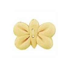 SB144YW Button (ґудзик) - Yellow Butterfly - Stoney Creek