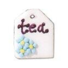 SB156 Button (ґудзик) - Tea Label - Stoney Creek