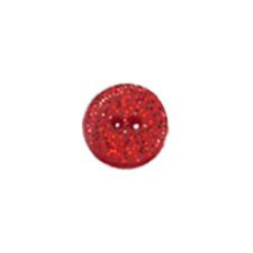 SB159RGXS Button (ґудзик) - Red Glitter Ball, Extra Small - Stoney Creek