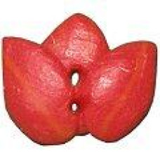 SB172RDM Button (ґудзик) - Red Tulip Top, Medium - Stoney Creek