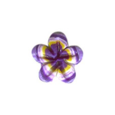 SB173S Button (ґудзик) - Flower Head, Pansy, Small Stoney Creek