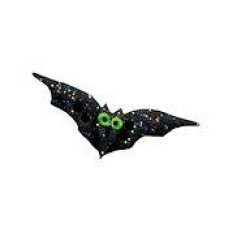 SB217GS Button (ґудзик) - Green Eyed Boris Bat, Small Stoney Creek