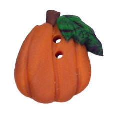 SB226L Button (ґудзик) - Harvest Pumpkin, Large Stoney Creek