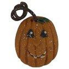 SB227L Button (ґудзик) - Jack O Lantern with Speckled Face, Large Stoney Creek