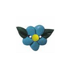 SB237BLS Button (ґудзик) - Blue Wildflower - Stoney Creek