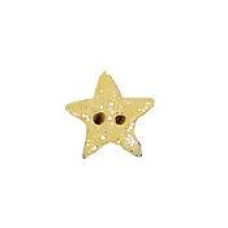 SB240XS Stoney Creek Ґудзик Button - Angel Star, Extra Small
