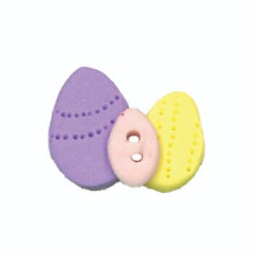 SB241S Button (ґудзик) - Easter Egg Cluster, Small Stoney Creek