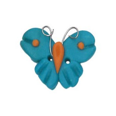 SB267 Button (ґудзик) - Groovy Butterfly Stoney Creek