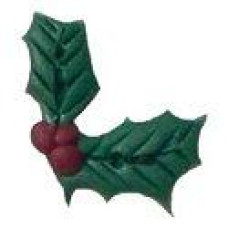 SB332 Button (ґудзик) - Holly Stoney Creek