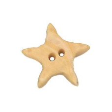 SB458PGDS Button (ґудзик) - Pale Gold Starfish, Small Stoney Creek