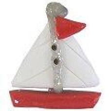 SB521M Button (ґудзик) - Sailboat, Medium - Stoney Creek