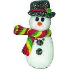 SB525 Button (ґудзик) - Snowman in Scarf - Stoney Creek
