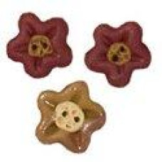 SB541 Button (ґудзик) - Happy Flowers, Set of 3 Stoney Creek