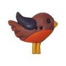 SB557 Button (ґудзик) - Robin - Stoney Creek