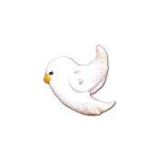 SB577L Button (ґудзик) - Left Facing Dove Stoney Creek