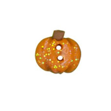 SB591XS Button (ґудзик) - Glitter Simple Pumpkin, Extra Small Stoney Creek