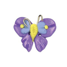SB601 Button (ґудзик) - Pansy Butterfly Stoney Creek