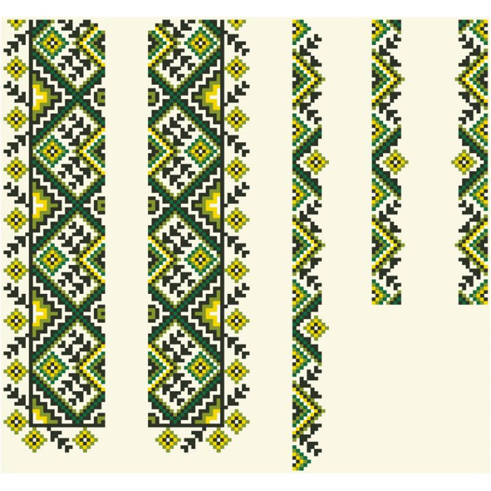 СД013дМ34нн Барвиста вишиванка Заготовка для вишивки - Сорочка для хлопчика 4-7 років, домоткане полотно, бежевий