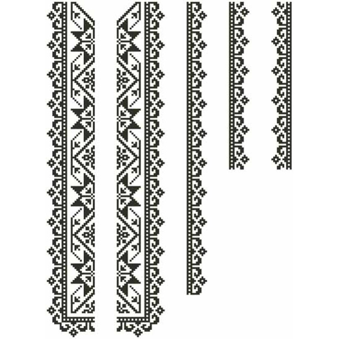 СД017дБ34нн Сорочка дитяча (для хлопчика), домоткане полотно, біле, 4-7 років. Барвиста вишиванка. Заготовка для вишивки бісером