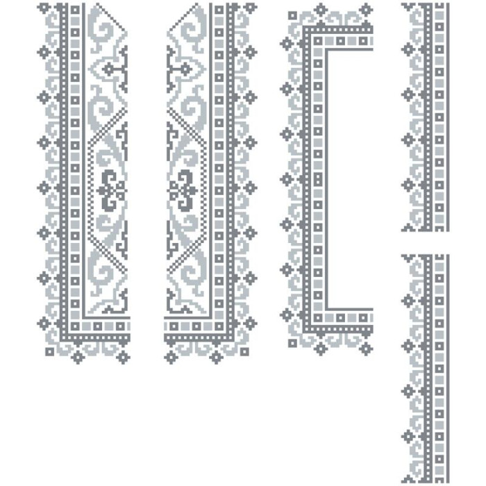 СД023кБ40нн Сорочка дитяча (для хлопчика), атлас-коттон, білий, 8-12 років. Барвиста вишиванка. Заготовка для вишивки бісером СД023кБ40нн Сорочка дитяча (для хлопчика), атлас-коттон, білий, 8-12 років. Барвиста вишиванка. Заготовка для вишивки бісером