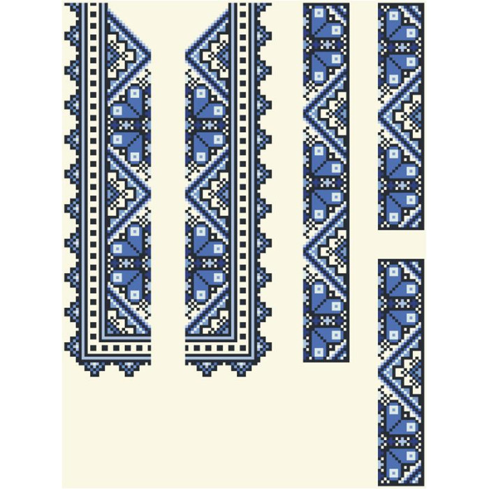 СД024шМ40нн Барвиста вишиванка Заготовка для вишивки - Сорочка для хлопчика 8-12 років, шовк, бежевий