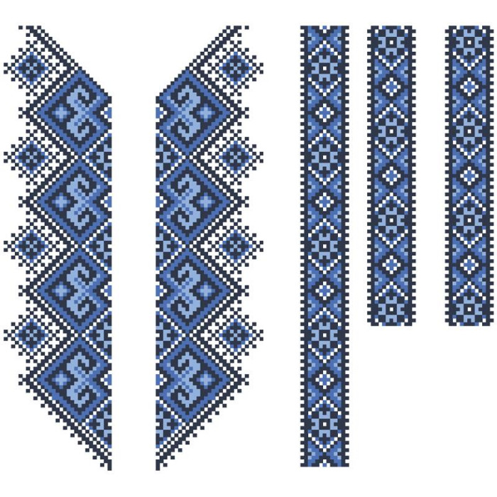 СД037дБ28нн Сорочка дитяча (для хлопчика), домоткане полотно, біле, 1-3 роки. Барвиста вишиванка. Заготовка для вишивки бісером