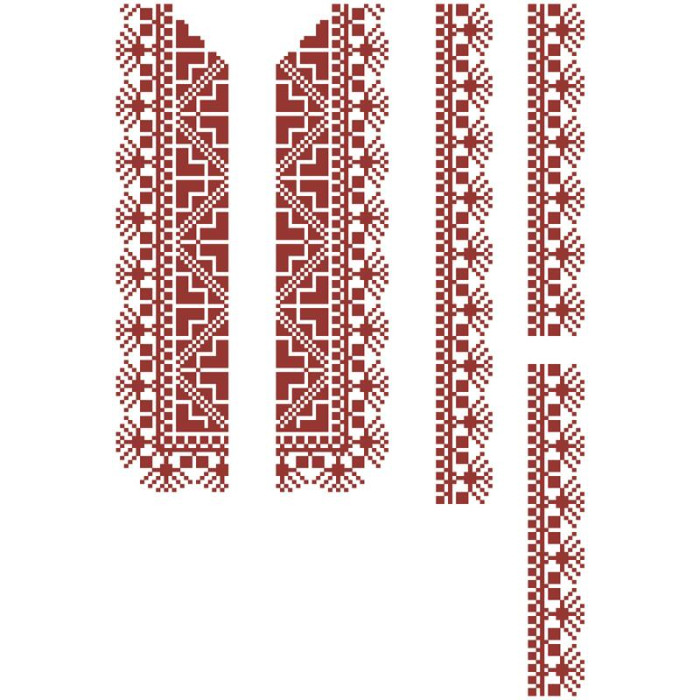 СД040дБ28нн Сорочка дитяча (для хлопчика), домоткане полотно, біле, 1-3 роки. Барвиста вишиванка. Заготовка для вишивки бісером