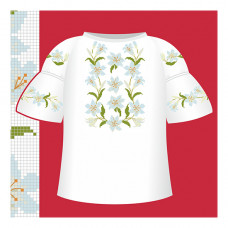 СД2-005 Сорочка-вишиванка для дівчинки. ВДВ. Схема для вишивання хрестиком (папір)(Знятий з виробництва)