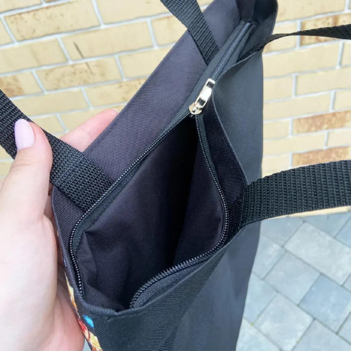 Шоппер_753 Virena Заготовка для вишивки бісером - Шопер Соняшник, 32,5x39 см