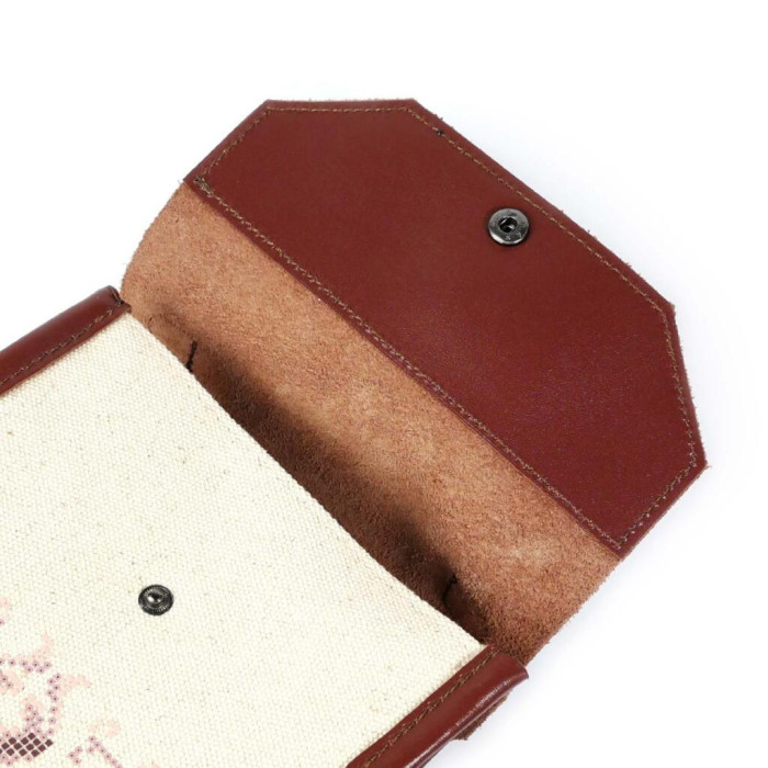 SK-1/2 Кольорова - Заготовка для вишивки бісером - Шкіряна сумка, 16x22 см