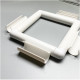 SLF-4 Пластикова рамка-п`яльці для вишивки (снапи), d-2 см, 20*20 см, білі. Classic Design