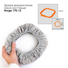 SN20х28/04 Чохол на п'яльця та рами 20*28 см, рослинний принт, Кольорова