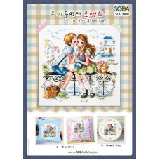 SO-3109 SODA Stitch Схема для вишивки рахунковим хрестиком - У блискучий день In The Shiny Day, папір