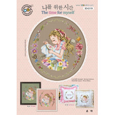 SO-G119 SODA Stitch Схема для вишивки рахунковим хрестиком - Час для себе The time for myself, папір