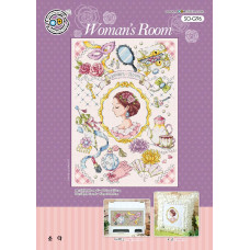 SO-G96 SODA Stitch Схема для вишивки рахунковим хрестиком - Дамська кімната Woman's Room, папір