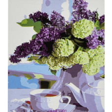 SS1170 Strateg Картина за номерами - Ранковий бузок 30x40 см (Стратег)