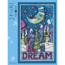STP001 Mill Hill Паперова схема для вишивки рахунковим хрестиком - Dream Мрія Sticks