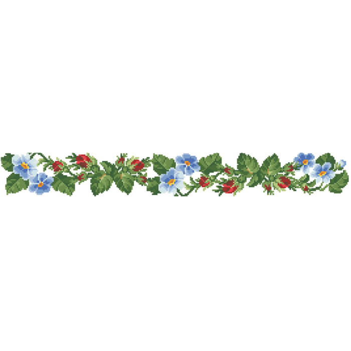 СЖ007кБнннн Спідниця жіноча, атлас-коттон, білий. Барвиста вишиванка. Заготовка для вишивки бісером