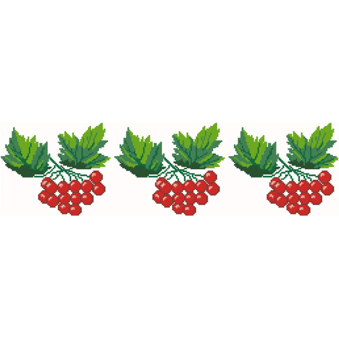 СЖ037пБнннн Барвиста вишиванка Заготовка для вишивки - Спідниця жіноча Калина р.42-54 габардин, білий