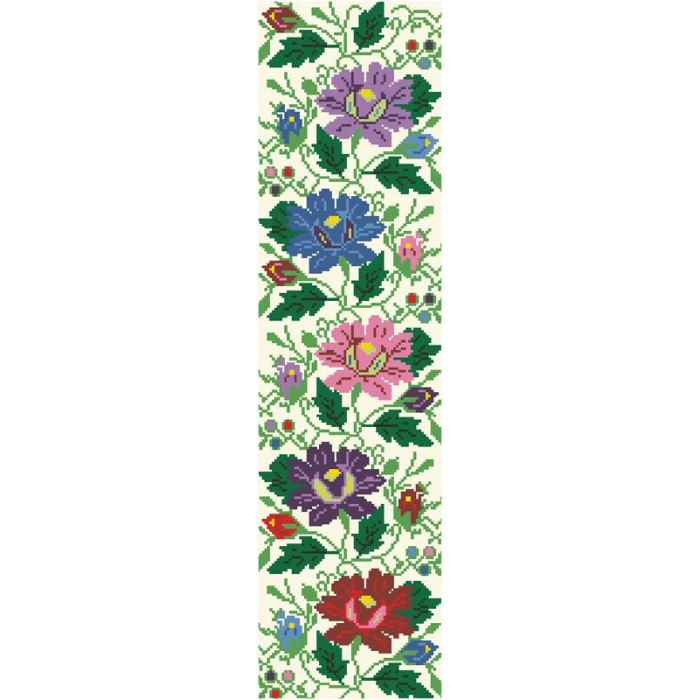 СЖ093дМнннн Барвиста вишиванка Заготовка для вишивки - Спідниця жіноча Буковинська сучасна р.42-54 домоткане полотно, бежевий