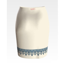 СЖ138дМнннн Барвиста вишиванка Заготовка для вишивки - Спідниця жіноча На долю р.42-54 домоткане полотно, бежевий