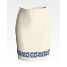 СЖ141шМнннн Барвиста вишиванка Заготовка для вишивки - Спідниця жіноча Елегантність р.42-54 шовк, бежевий