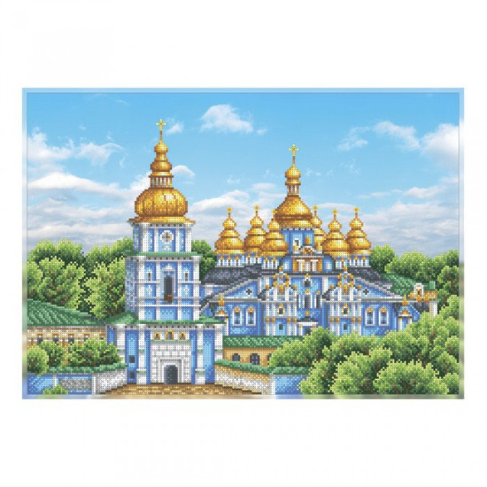 Т-1357 Михайлівський Золотоверхий монастир. ВДВ. Схема для вишивання бісером