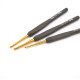 T15-200e Tulip Гачок Dark Etimo №2 - 2 мм, довжина 14 см, алюміній, м'яка ручка