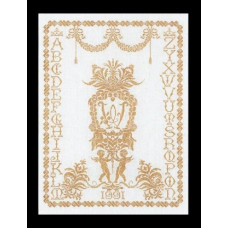 T2023 Thea Gouverneur Набір для вишивки рахунковим хрестиком - Семплер 50х64 см, Jobelan 27 ct