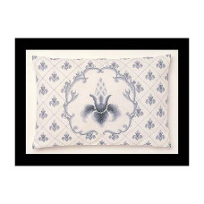 T2075 Thea Gouverneur Набір для вишивки рахунковим хрестиком - Подушка Fleur de Lis Cushion, 33x48 см, Jobelan №27