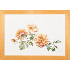 T414 Thea Gouverneur Набір для вишивки рахунковим хрестиком - Просто радість 65х44 см, Льон 36 ct