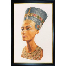 T598 Thea Gouverneur Набір для вишивки рахунковим хрестиком - Нефертіті Nefertiti, 40x55 см, рівномірка 32 ct